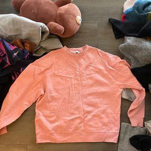 Acne Studio logo-collar oversized jumper